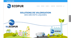 Desktop Screenshot of ecopur.fr