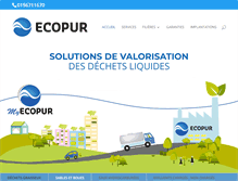 Tablet Screenshot of ecopur.fr